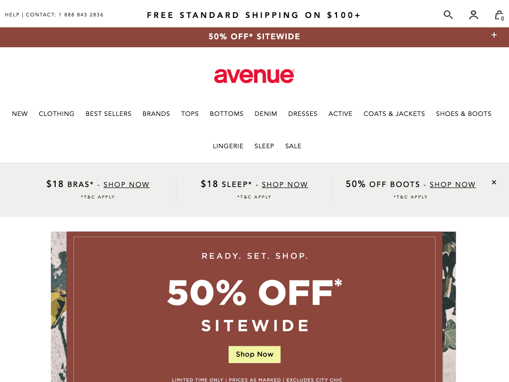 Avenue Promo Codes, Coupons (2023 New 85 Off) Coupons Verified