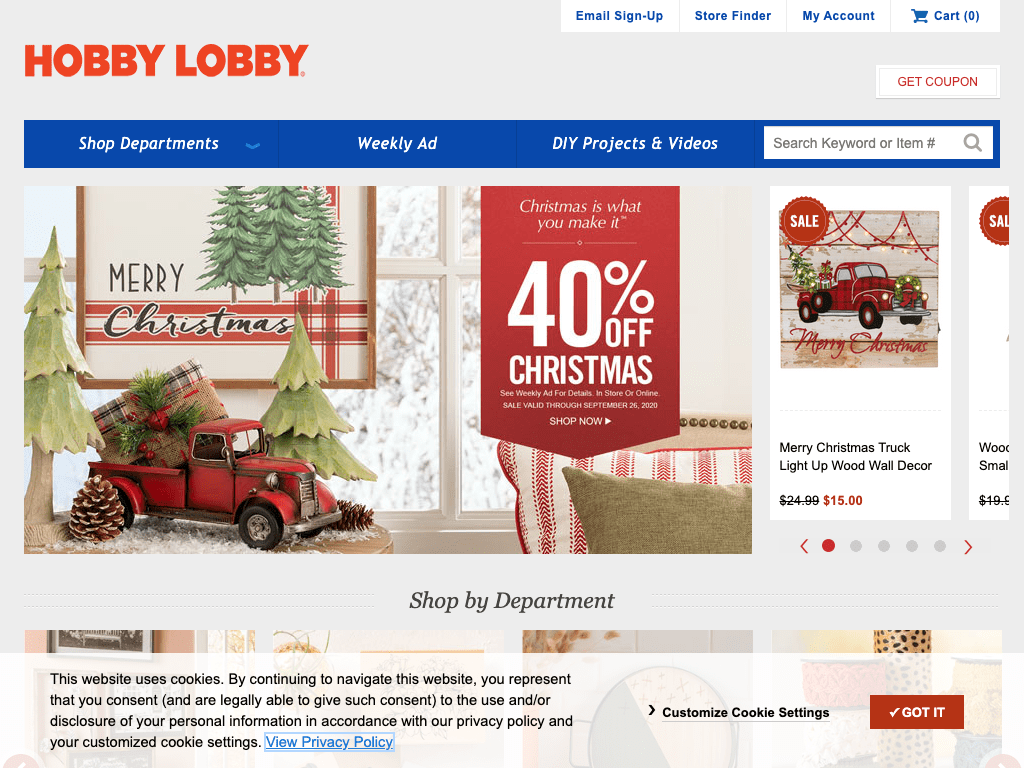 80 Off Hobby lobby Coupons & Promo Codes March 2024