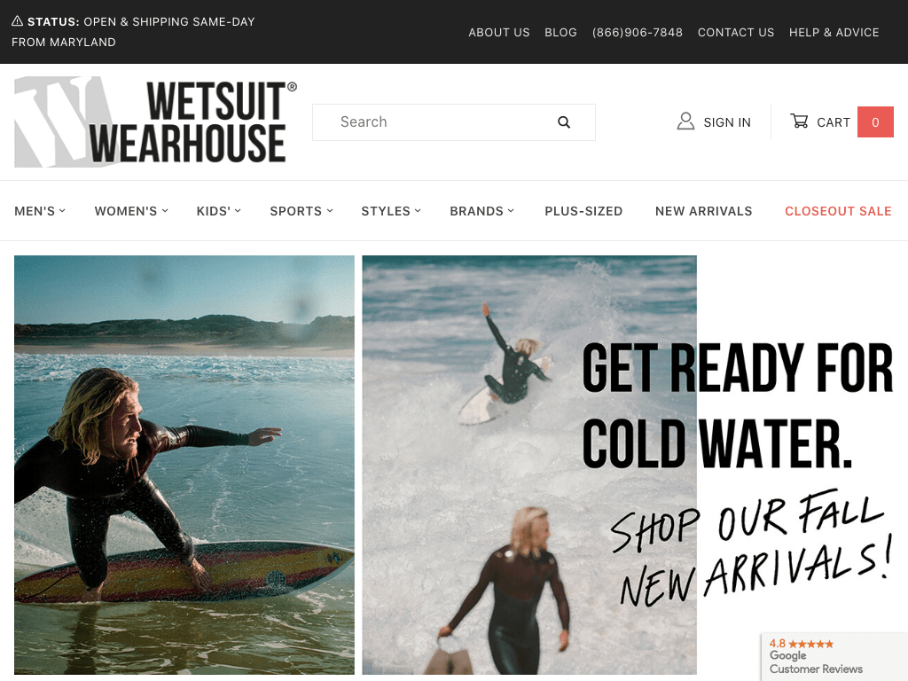 90% Off Wetsuit Wearhouse Coupons & Promo Codes 2023